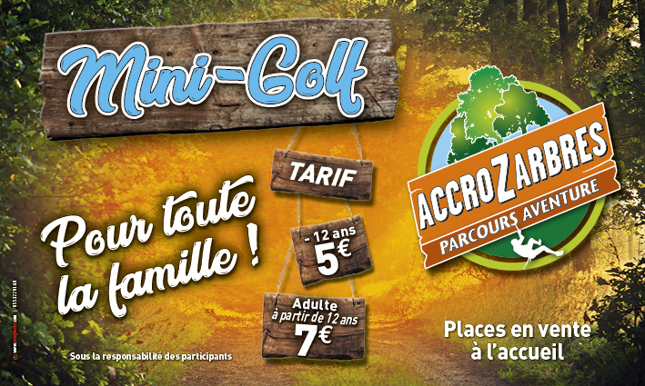 Mini golf en Dordogne